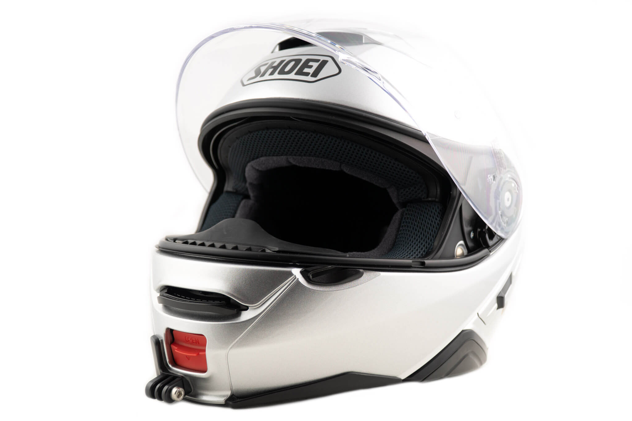 shoei neotec 2 camera Neotec-2 Chin Mount Motomounts tested shell and noise Shoei 2018 Premium Neotec II