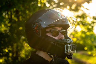 Riding Safely with a Motorcycle Helmet Camera