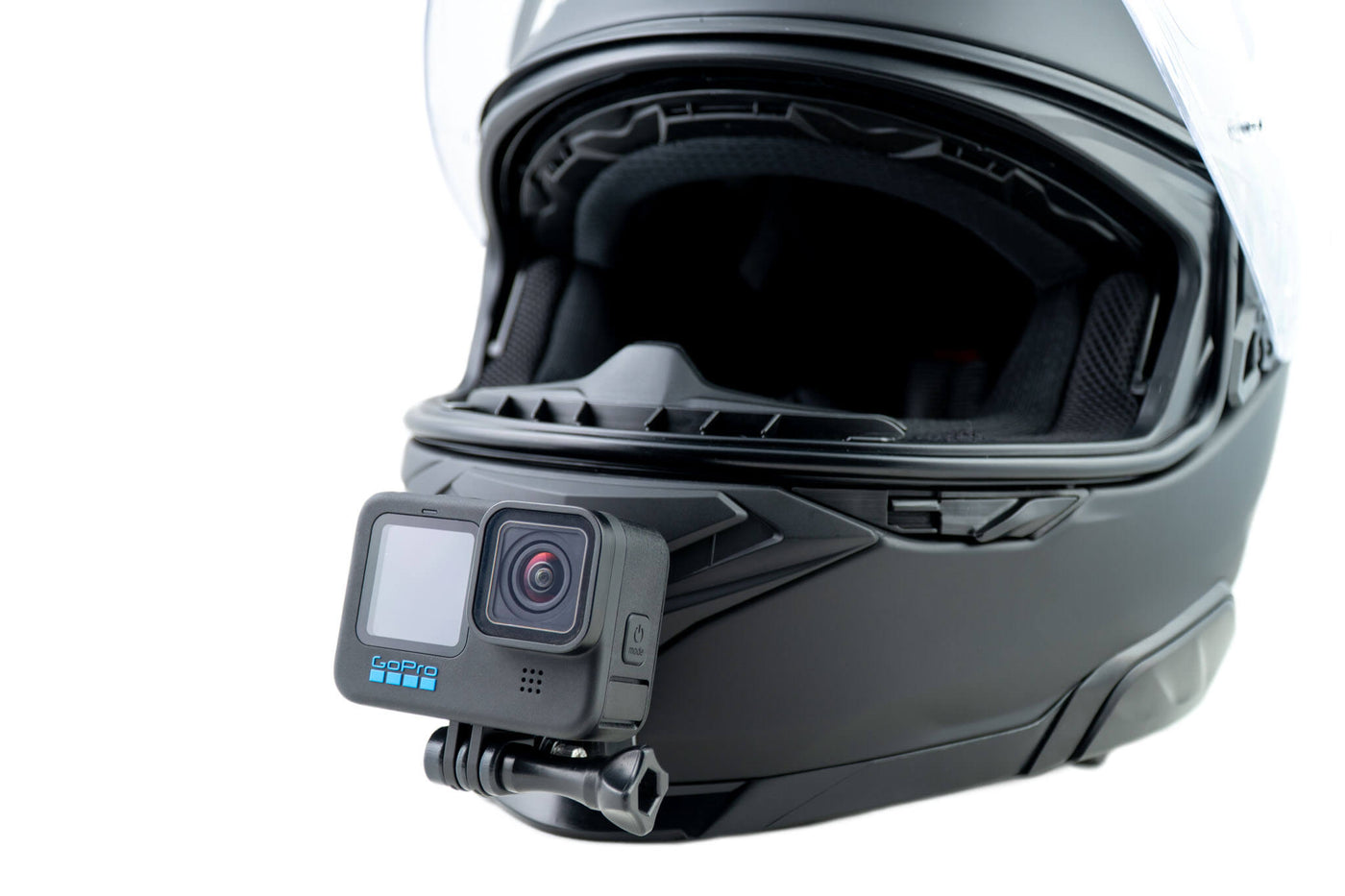 hjc i71 gopro dji insta360 helmet action camera chin mount