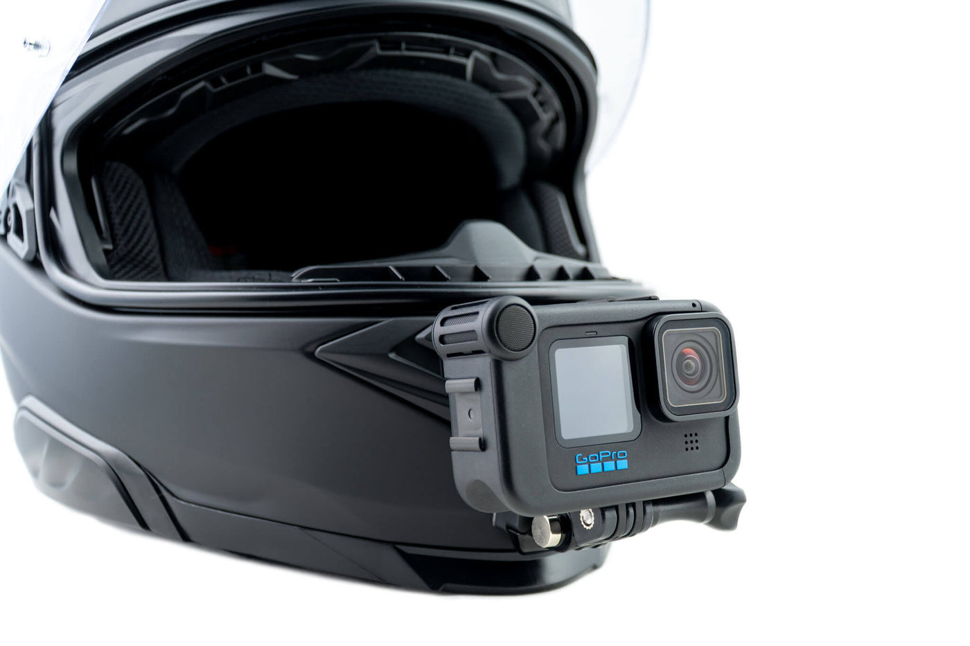 hjc i71 gopro dji insta360 helmet action camera chin mount