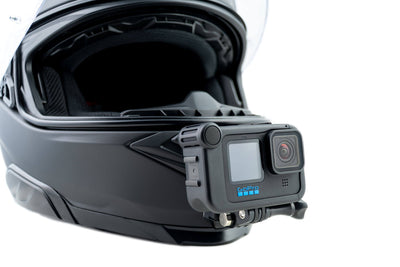 hjc i71 gopro dji insta360 helmet action camera chin mount