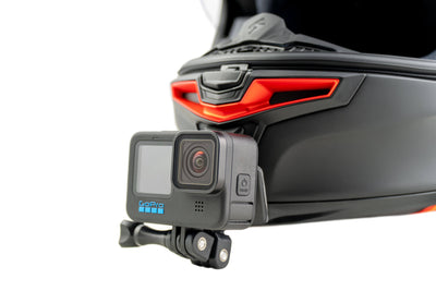 scorpion exo eclipse helmet camera chin mount for gopro dji insta360