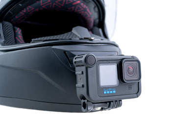 sedici strada 3 helmet camera chin mount for gopro dji insta360