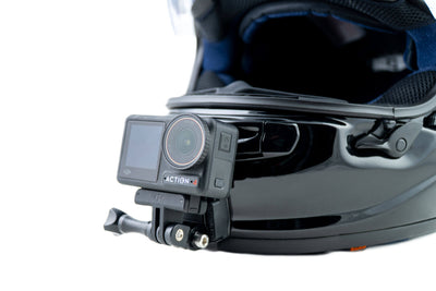 arai contour x quantic gopro dji insta360 helmet action camera chin mount