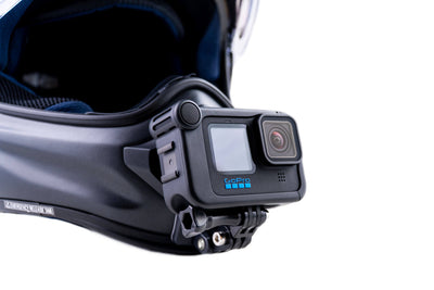 arai xd-5 xd5 tour x-5 x5 motovlog helmet camera chin mount gopro dji insta360