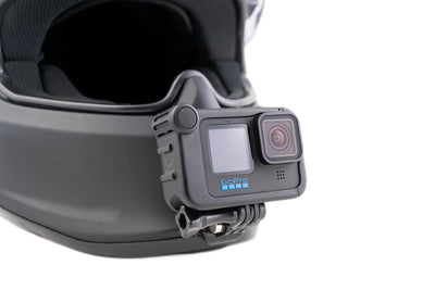 ruroc eox helmet camera chin mount for gopro dji insta360