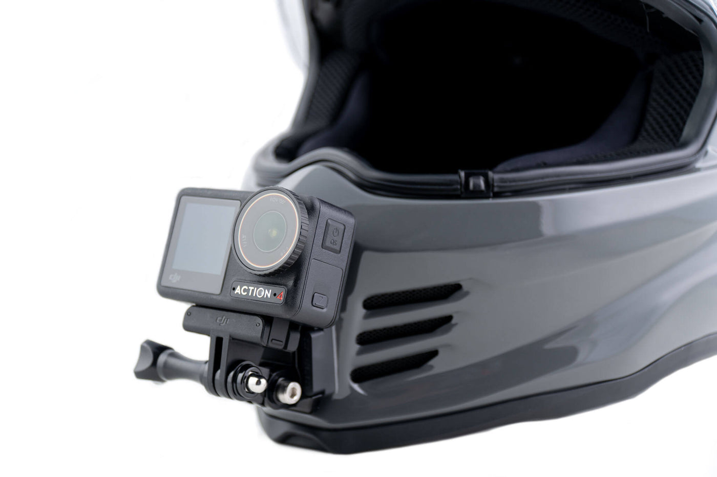 scorpion exo covert fx camera chin helmet mount dji insta360 gopro