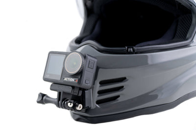 scorpion exo covert fx camera chin helmet mount dji insta360 gopro