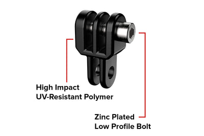 short straight extension pivot for gopro dji insta360