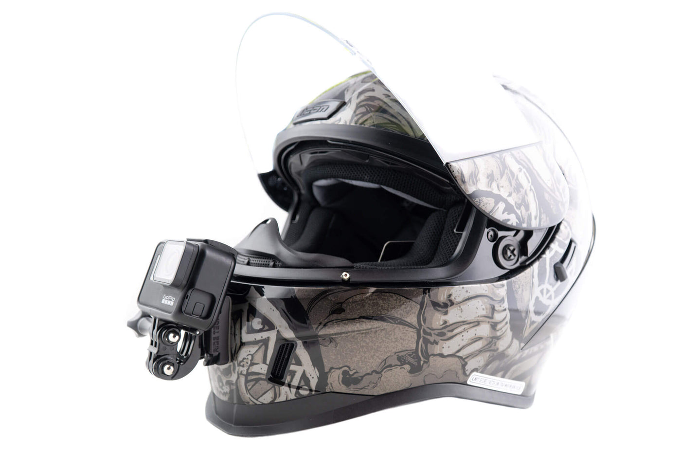 icon airform helmet chin mount gopro